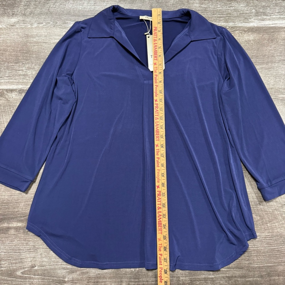 Timeson Quarter Sleeve Shirt Size XL NWT - Picture 4 of 7